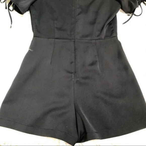 J.O.A. Los Angeles Romper Size Small Black 5880 - Picture 10 of 11